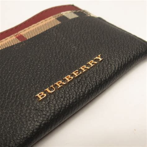 burberry card case dupe|burberry card case with strap.